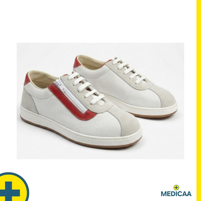 Baskets Confort Kira - Femme - Blanc