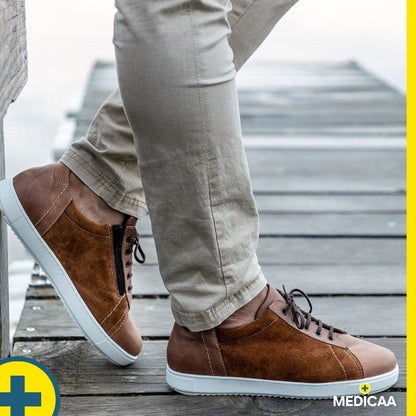Baskets Orthopédiques Yvan - Homme - Camel