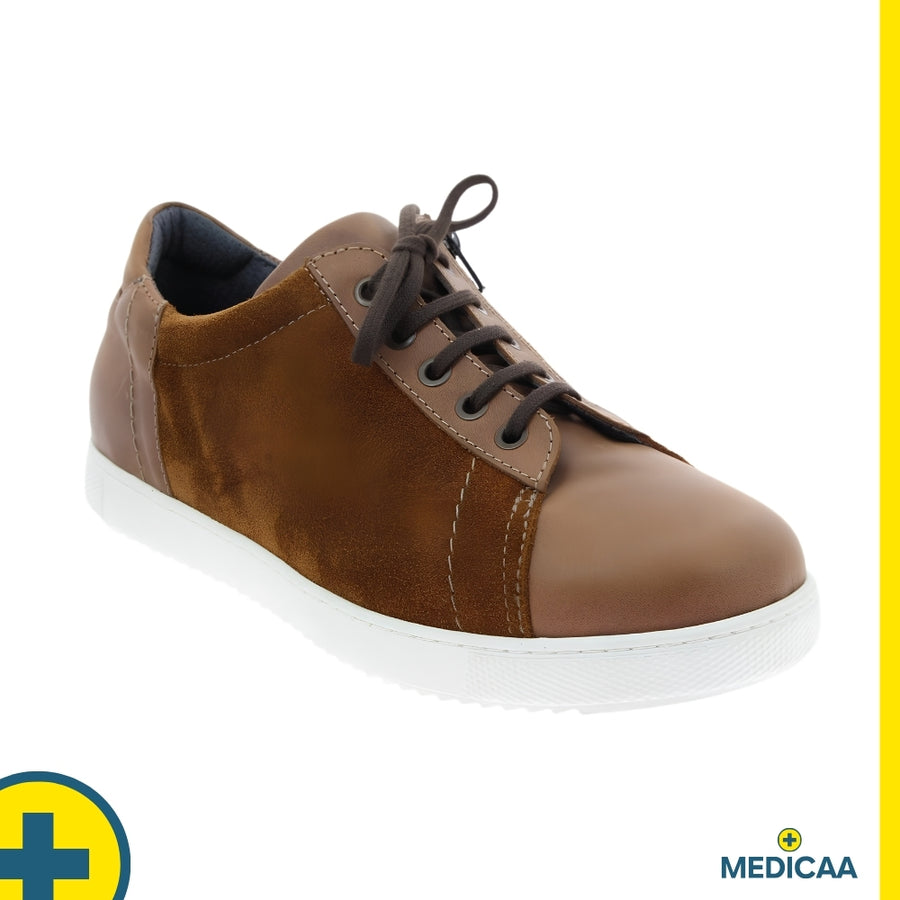Baskets Orthopédiques Yvan - Homme - Camel