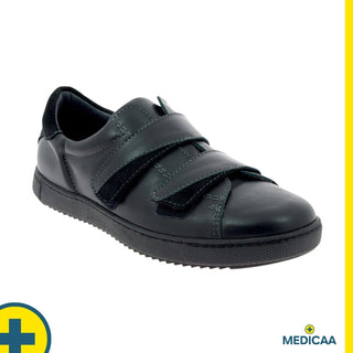 Baskets Orthopédiques Yves - Homme - Noir