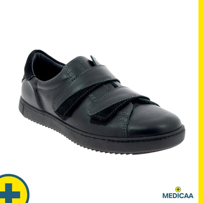 Baskets Orthopédiques Yves - Homme - Noir