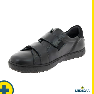 Baskets Orthopédiques Yves - Homme - Noir