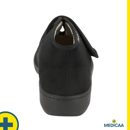 Chaussons Orthopédiques Donuts - Mixte - Noir