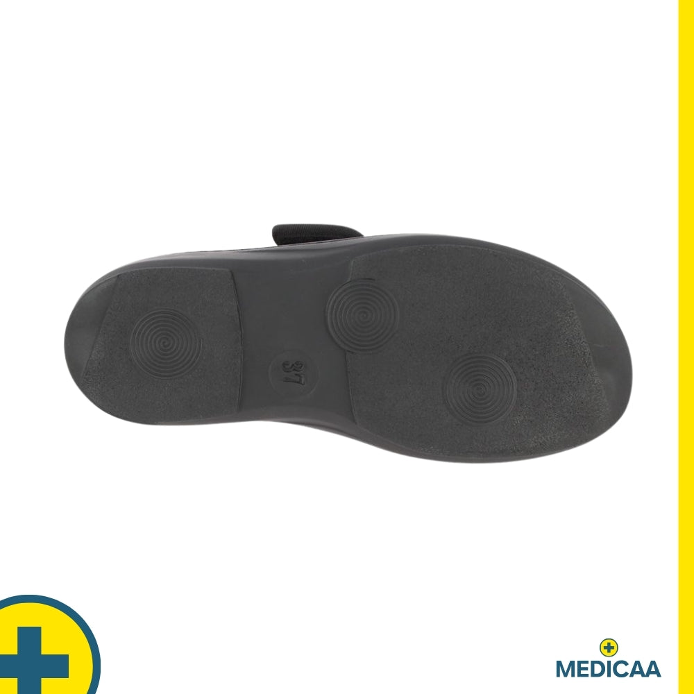 Chaussons Orthopédiques Donuts - Mixte - Noir
