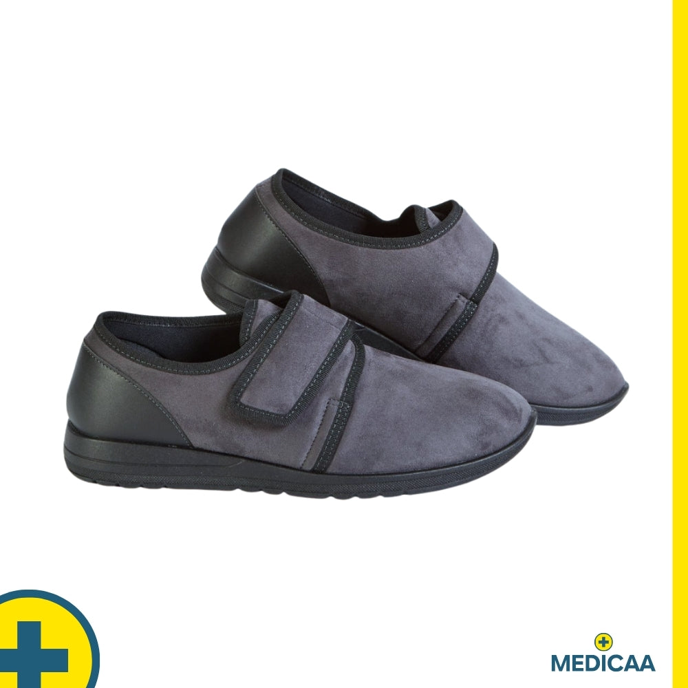 Chaussons Orthopédiques Roland - Homme - Gris