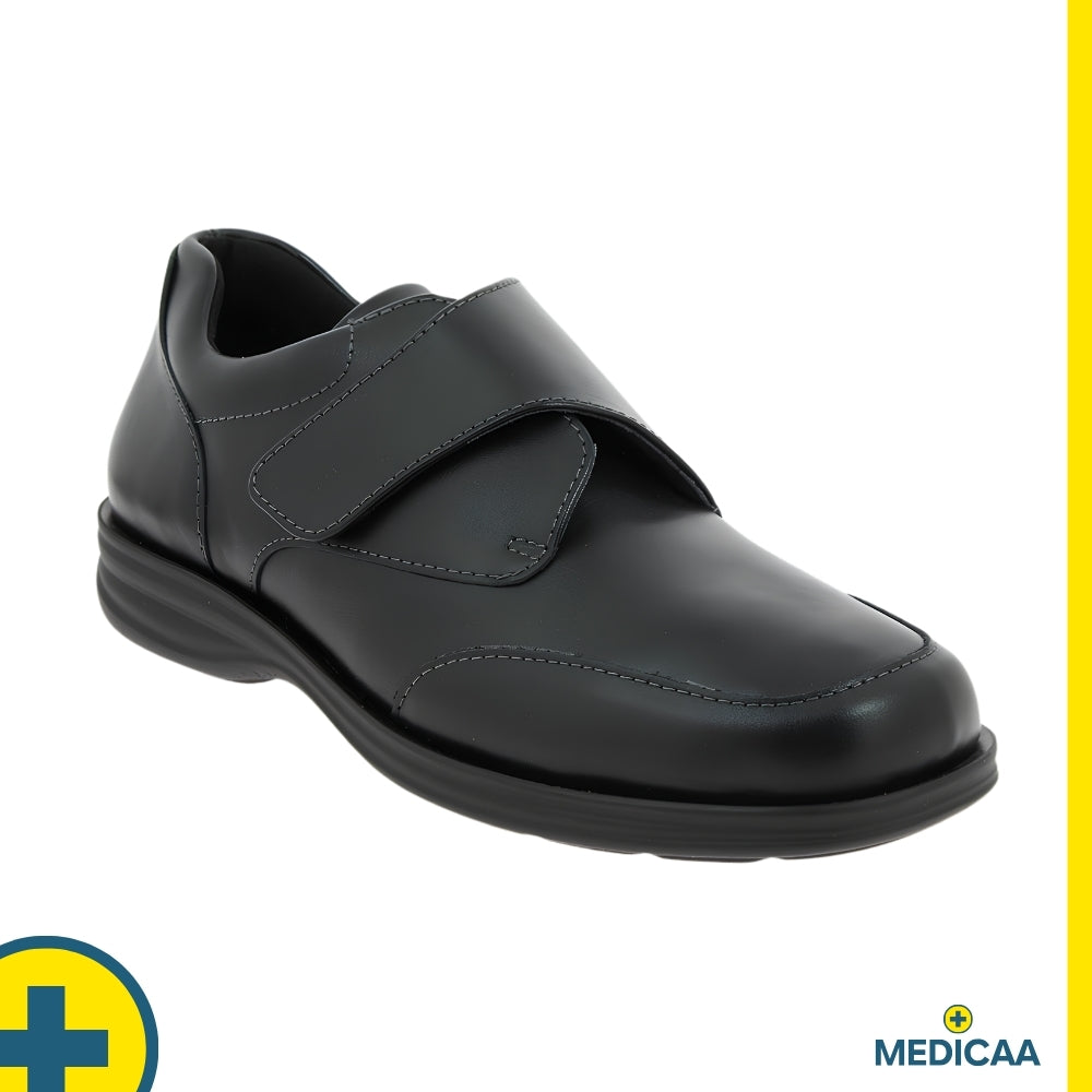 Chaussures à Bride - (Harrison02) - Homme - Noir