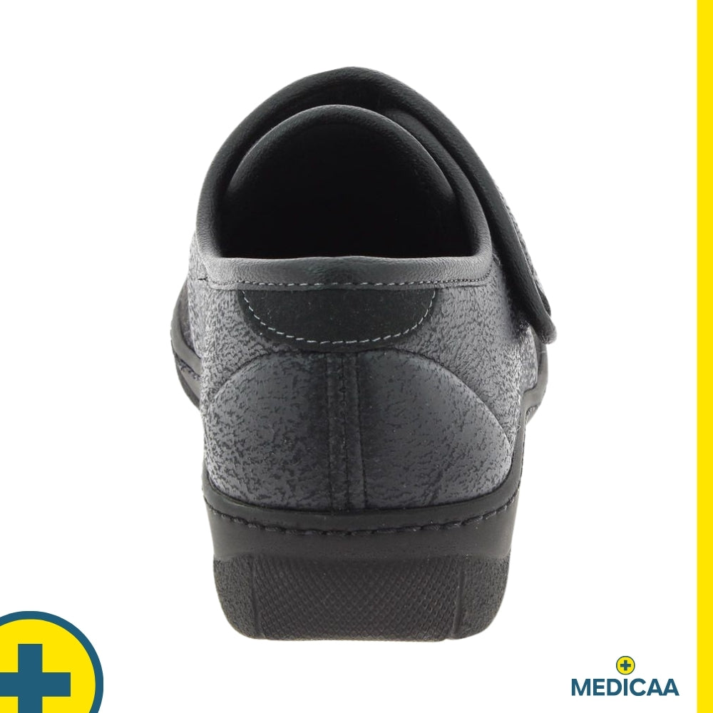 Chaussures à Bride Orthopédiques Manille - Femme - Noir