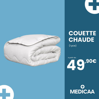 Couette chaude blanche