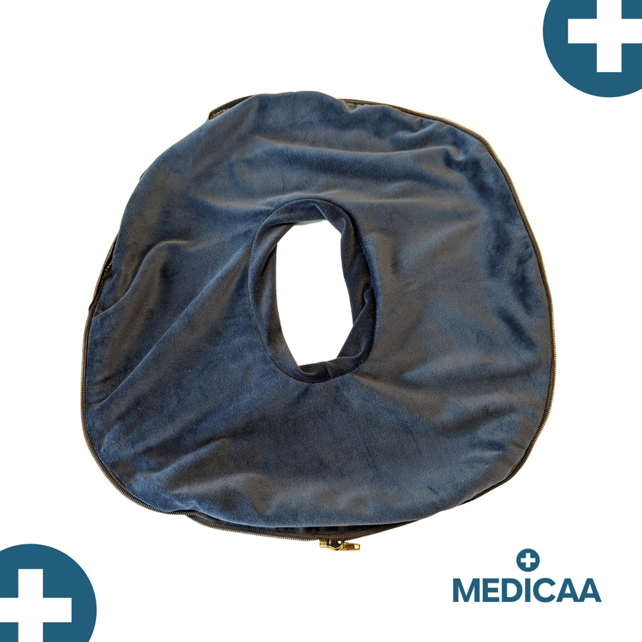 Coussin Bouée Mousse a Mémoire de Forme Ergonomique 42 x 39 x 9 cm