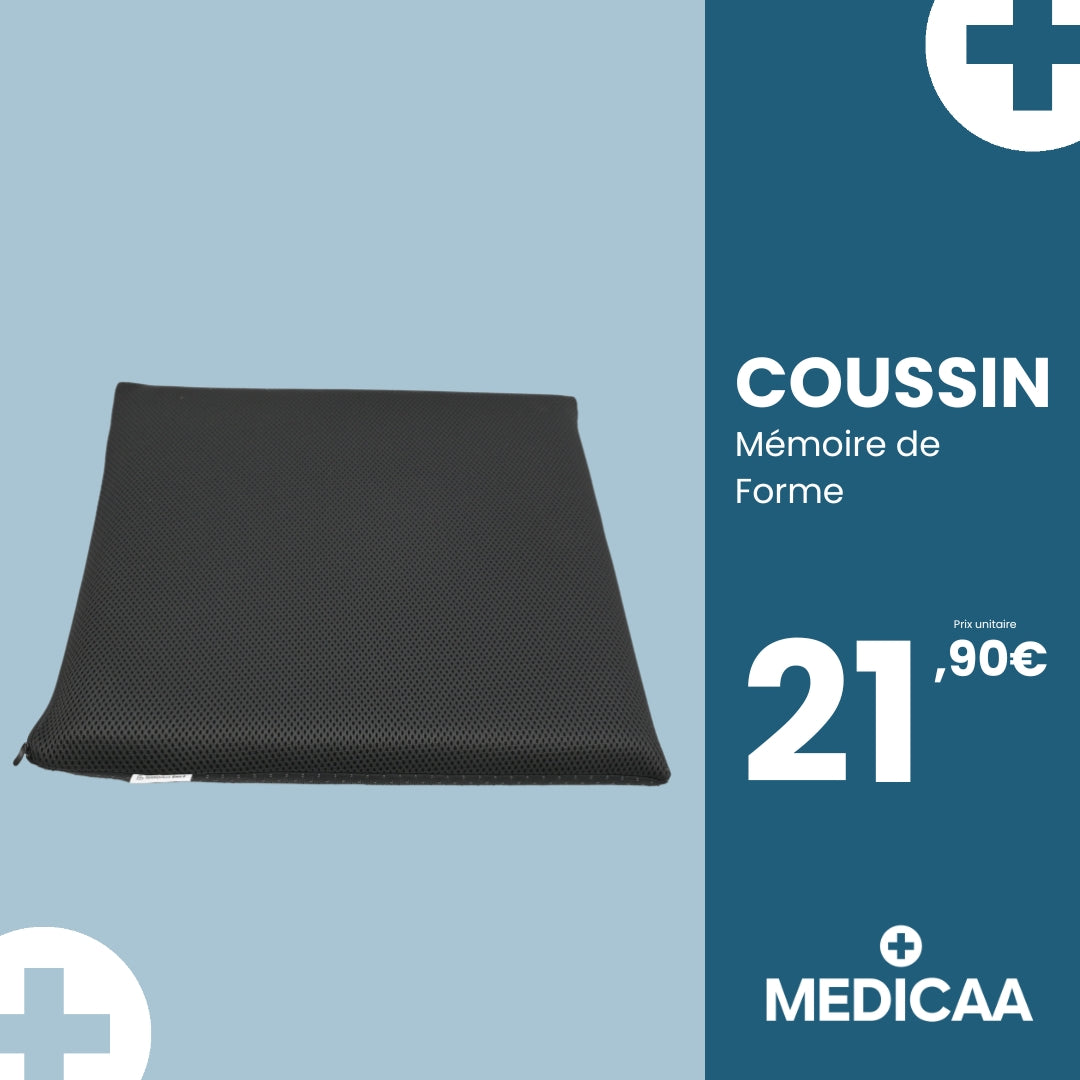 Coussin à Mémoire de Forme 45 x 45 x 4 cm