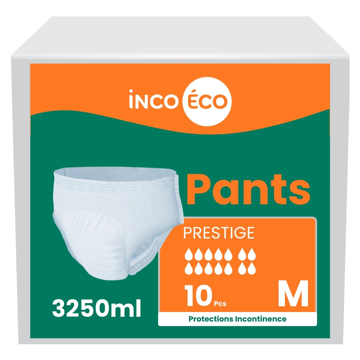 Culotte Ultra Absorbante - Pants Prestige - 3250 mL - Taille M - IncoEco