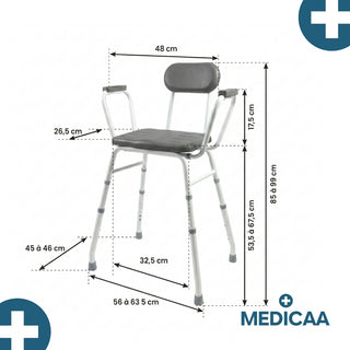 Fauteuil Haut Eco Adam
