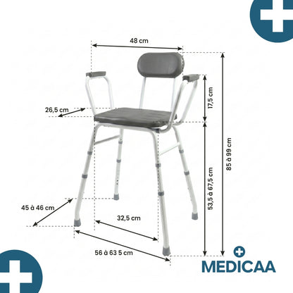 Fauteuil Haut Eco Adam
