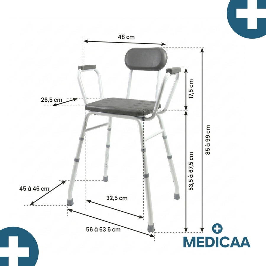 Fauteuil Haut Eco Adam