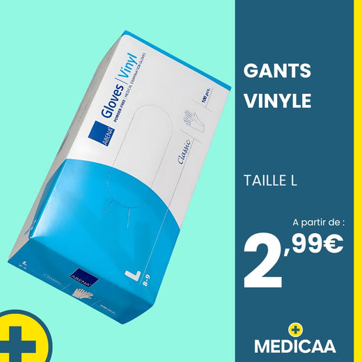Gants Vinyle - Taille L