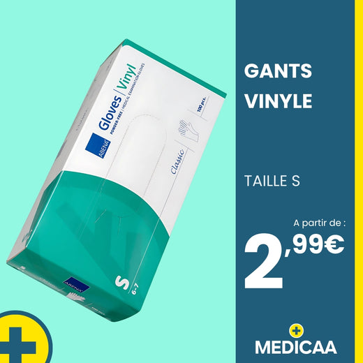 Gants Vinyle - Taille S