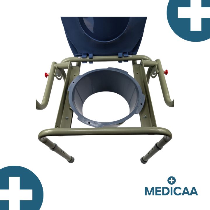 Medicaa Tomy cadre toilette chaise garde robe rehausseur  seau toilette