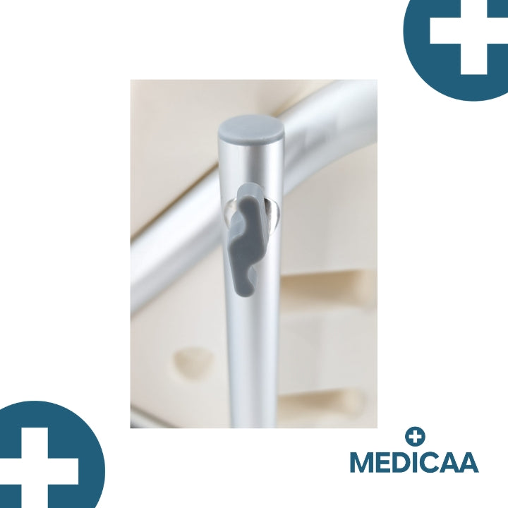 Medicaa siege de bain personne agee alice assemblage sans outils