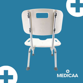 Chaise de douche ergonomique avec dossier Alice