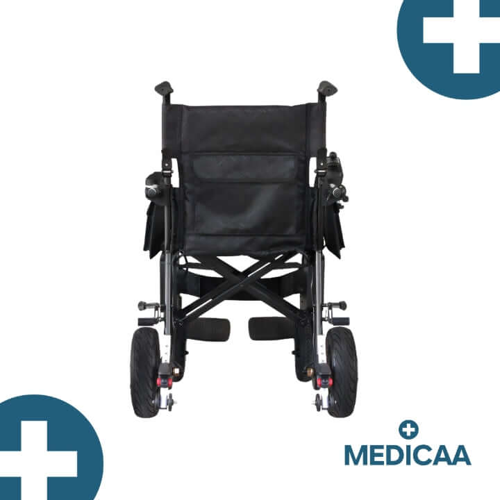 Fauteuil roulant electrique pliant ultra leger Gary arriere