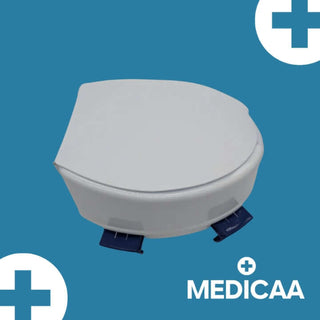 Rehausseur de toilette clipsable avec couvercle Noah