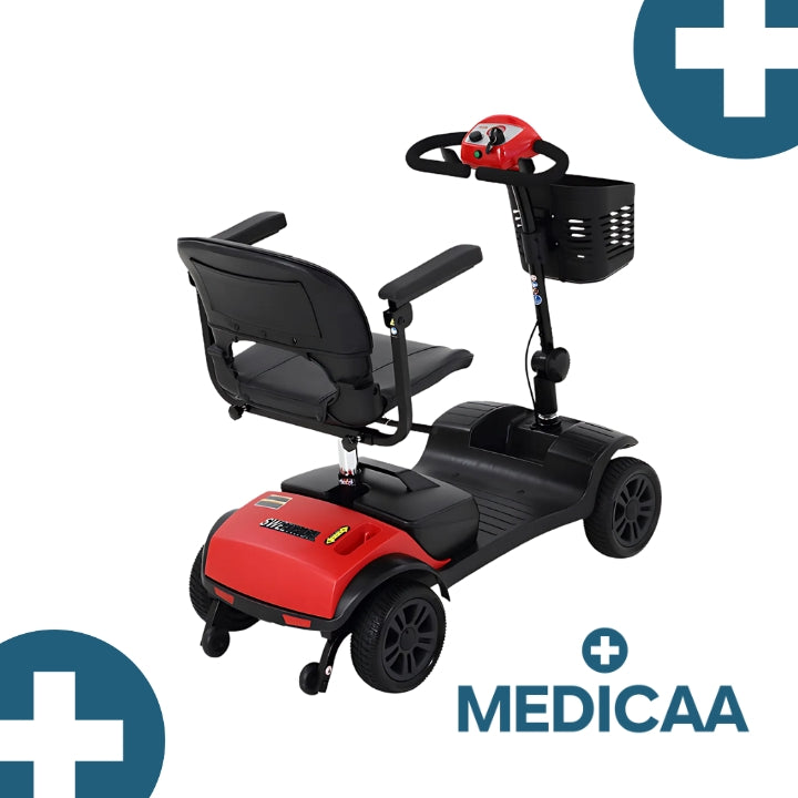 Medicaa scooter electrique 4 roues seniors personne agees Adrien arriere