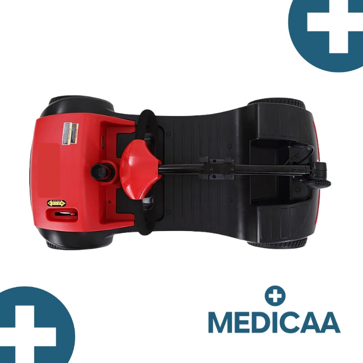 Medicaa scooter electrique 4 roues seniors personne agees Adrien dessus plie