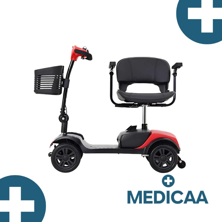 Medicaa scooter electrique 4 roues seniors personne agees Adrien siege rotatif