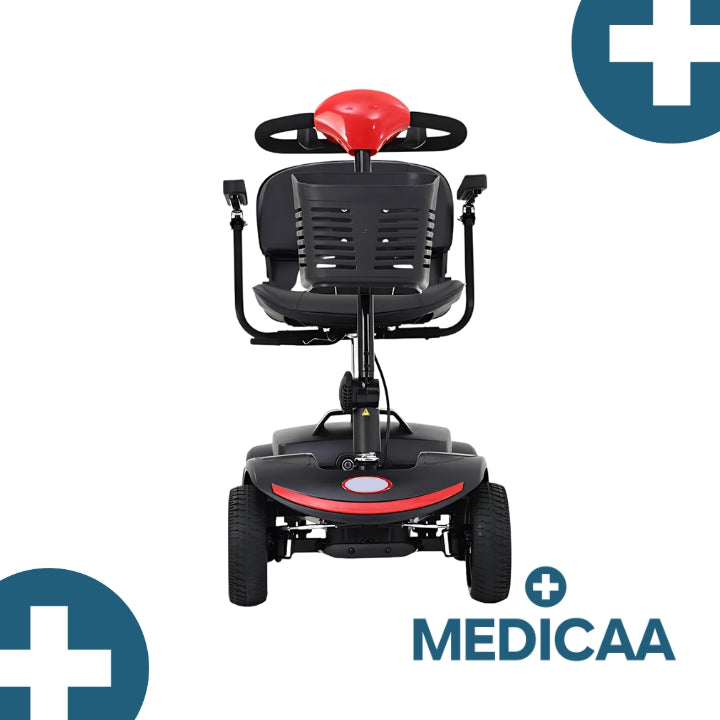 Medicaa scooter electrique 4 roues seniors personne agees Adrien face