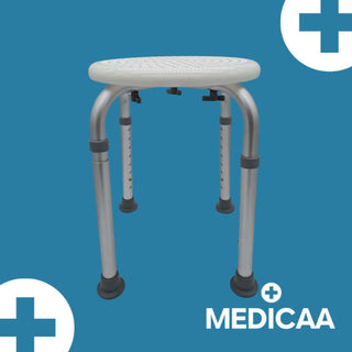 Tabouret de douche rond Joe