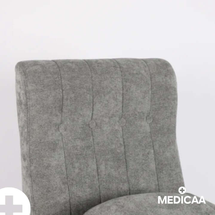 Medicaa fauteuil releveur manuel jacques gris detail dossier