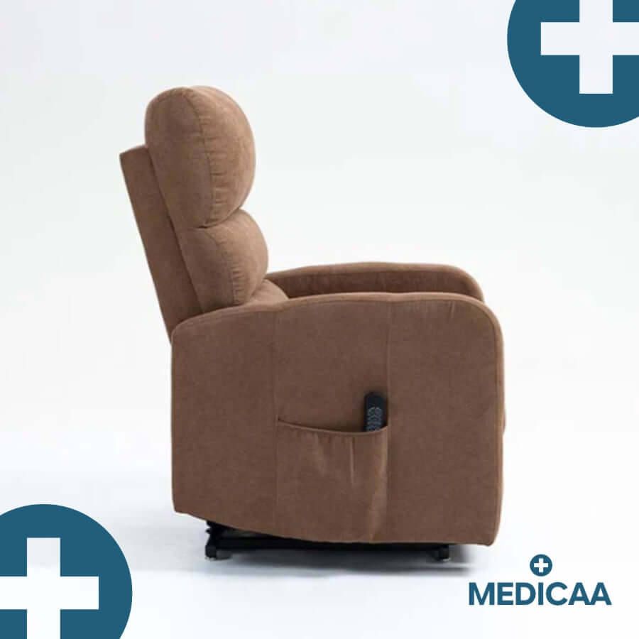 Medicaa tranquille emile fauteuil releveur 3 moteurs arthur chocolat cote