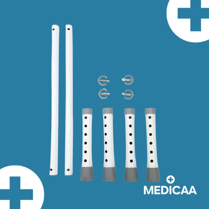 Medicaa cadre de toilette wc personne agée set