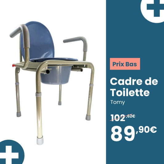 Medicaa Tomy cadre toilette chaise garde robe rehausseur prix