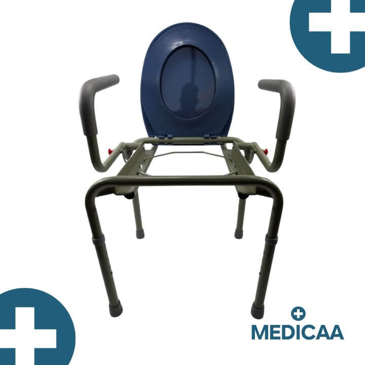 Medicaa Tomy cadre toilette chaise garde robe rehausseur dessus nu