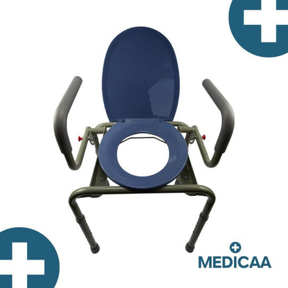 Medicaa Tomy cadre toilette chaise garde robe rehausseur dessus sans seau