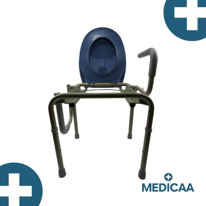 Medicaa Tomy cadre toilette chaise garde robe rehausseur devant poignee baissee