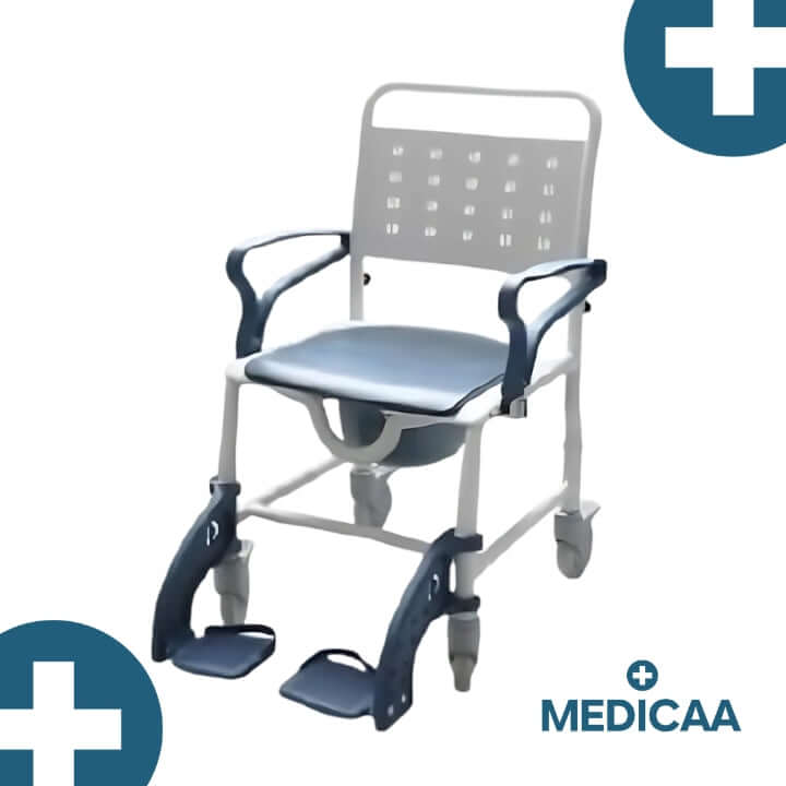 Medicaa fauteuil douche chaise percee roulette usage intensif amanda rotterdam profil
