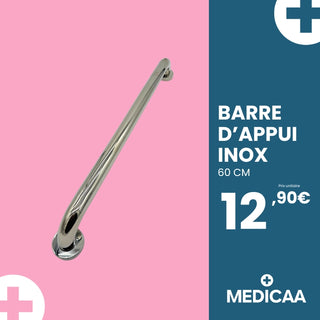 Barre d'Appui Inox 60cm