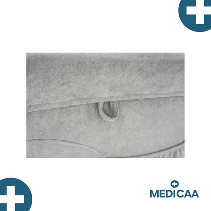 Fauteuil Releveur Premium - 2 Moteurs - Gris Foncé - Modèle Fernand - Tranquille Émile