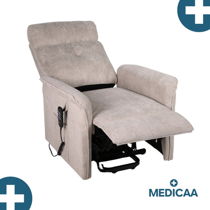 Fauteuil Releveur Premium - 2 Moteurs - Beige - Modèle Fernand - Tranquille Émile