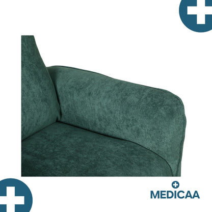 Fauteuil Releveur Premium - 2 Moteurs - Vert - Modèle Fernand - Tranquille Émile