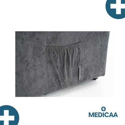 Fauteuil Releveur Premium - 3 Moteurs - Anthracite - Modèle Eugène - Tranquille Émile