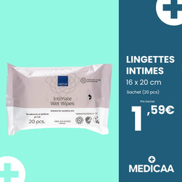 Medicaa lingettes intimes 