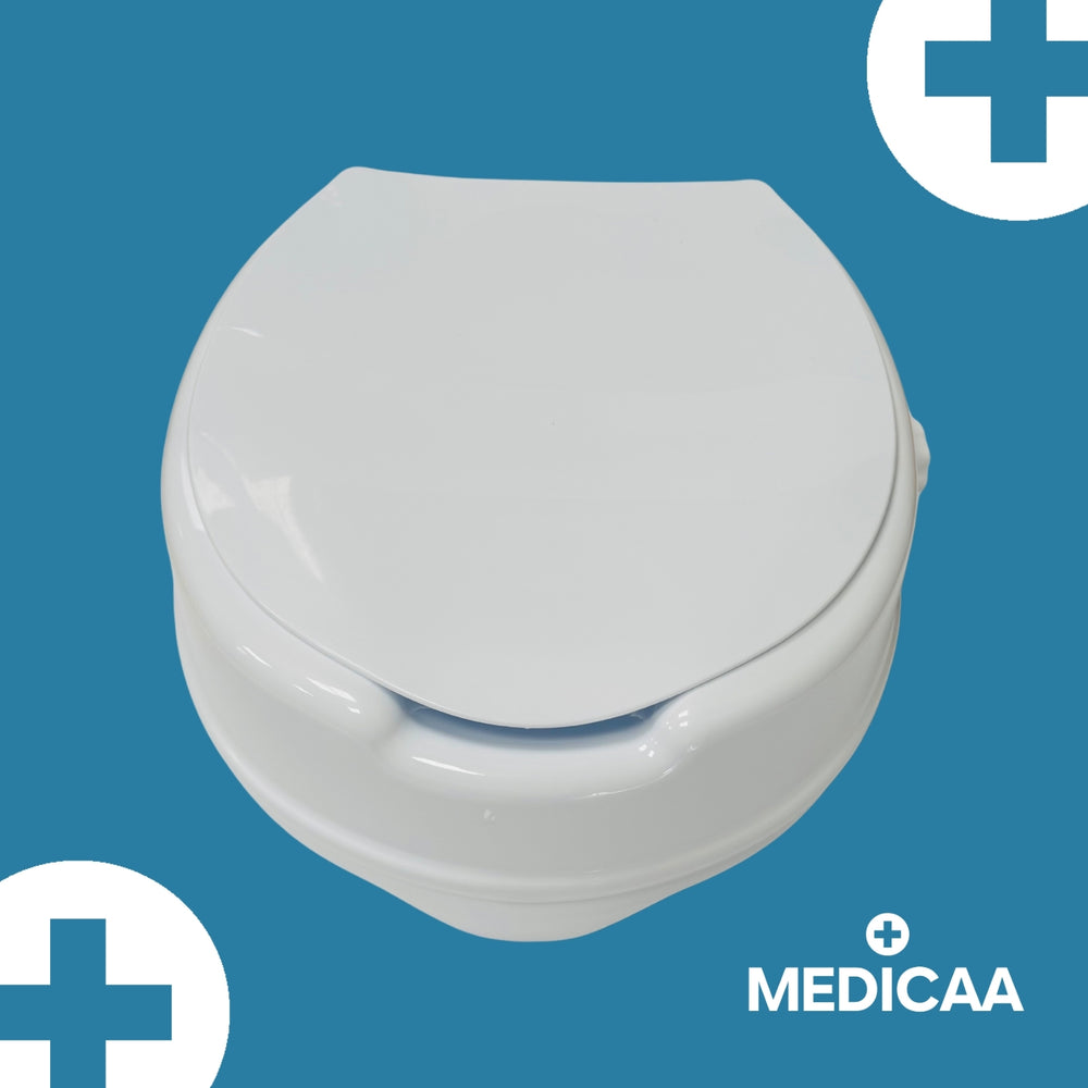 Rehausseur de toilette avec couvercle Miguel
