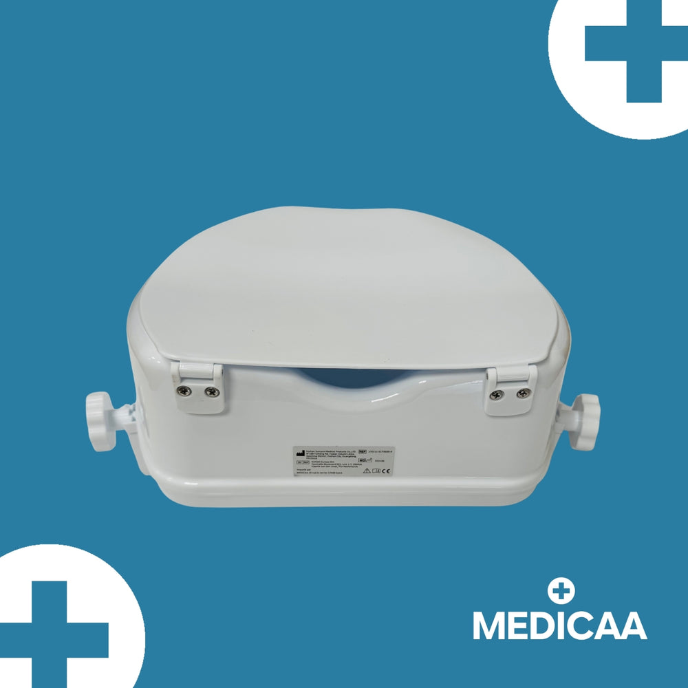 Rehausseur de toilette avec couvercle Miguel