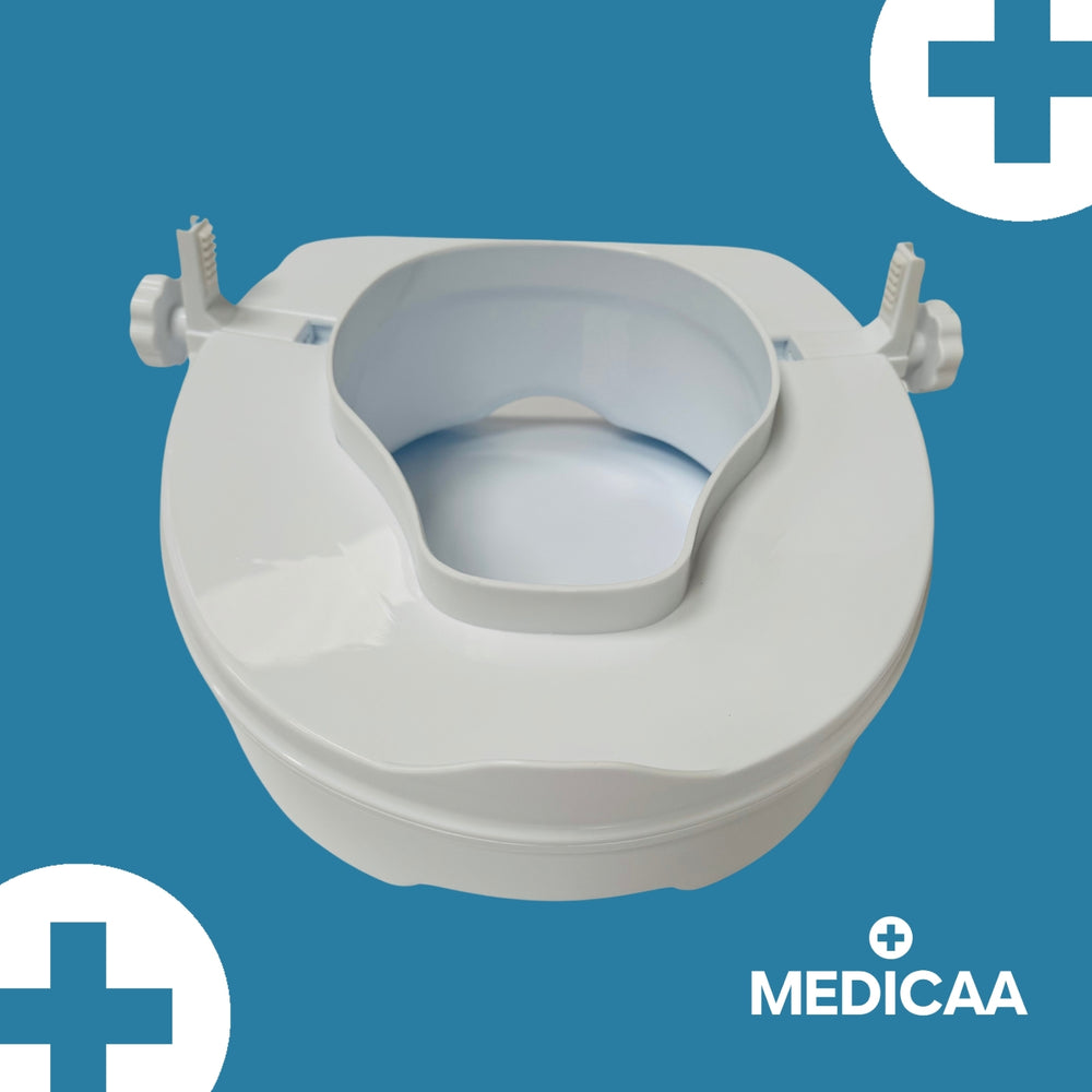 Rehausseur de toilette avec couvercle Miguel