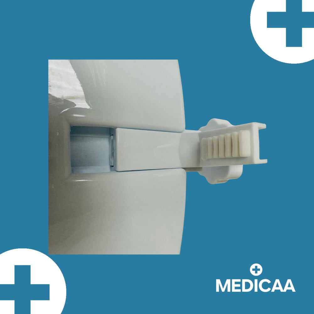 Rehausseur de toilette avec couvercle Miguel