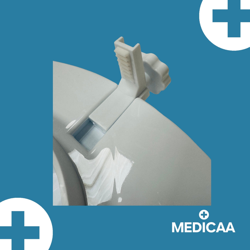 Rehausseur de toilette avec couvercle Miguel