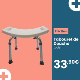 Tabouret de douche Louis